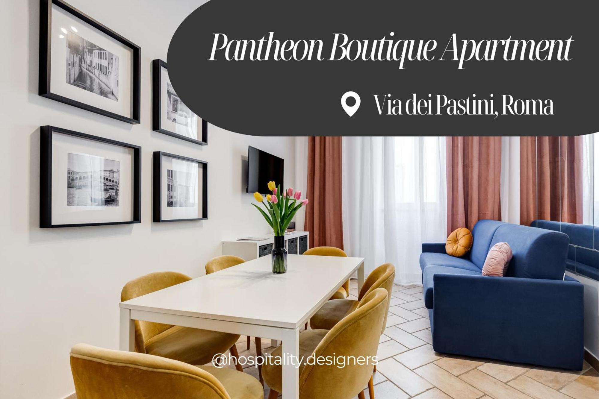 Pantheon Boutique Apartment "La Dolce Vita" Рим Екстериор снимка